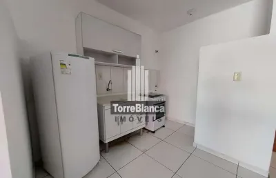 Locação - flat com 1 quarto, 1 vaga, 40 m², próximo à uepg campus, uvaranas.