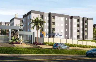 Apartamento com 2 quartos à venda, 45 m² por r$ 245.000 - parque tarumã - maringá/pr
