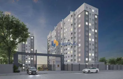 Apartamento com 2 quartos à venda, 44 m² por r$ 0 - jardim das estações - maringá/pr