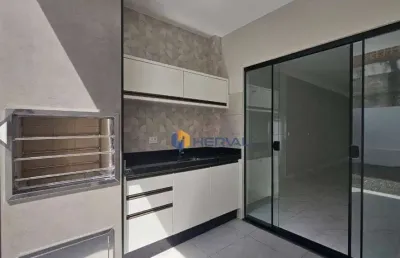 Casa com 3 dormitórios à venda, 79 m² por r$ 395.000,00 - conjunto residencial ney braga - maringá/pr