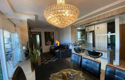 Apartamento com 3 dormitórios à venda, 84 m² por r$ 550.000,00 - vila nova - maringá/pr