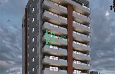Apartamento à venda, em construção, 150m do mar, centro, navegantes - sc