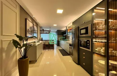 Apartamento mobilado com 03 suites, 02 vagas à venda, gravatá, navegantes - sc