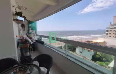 Apartamento semi mobiliado á venda em navegantes-sc, na praia do gravatá