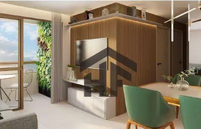 Apartamento de 63,90m² à venda, com 3 quartos, localizado na madalena, recife - pernambuco.