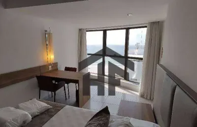 Flat com 1 quarto à venda na Avenida Boa Viagem, 344, Pina, Recife