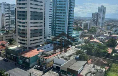 Flat de 40m², à venda, com 1 quarto e próximo à praia, localizado em piedade - jaboatão  dos guararapes - pe.