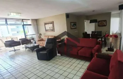 Apartamento de 220m², com 04 quartos sendo duas suítes, localizado na madalena, recife - pe. à venda