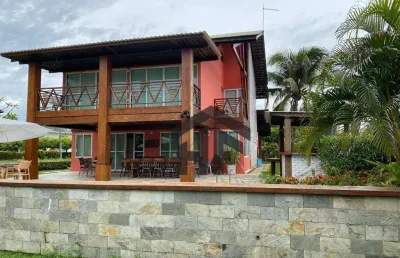Casa duplex de 285m² à venda com 4 suítes, localizada em muro alto, porto de galinhas - pernambuco.
