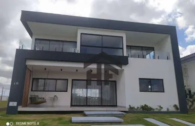 Casa de 227 m² à venda, com 4 suítes, localizada em aldeia, paudalho - pernambuco.