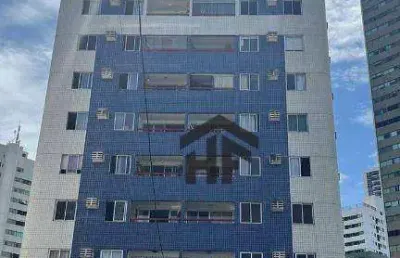 Apartamento de 75m² à venda, com 3 quartos (1 suíte), localizado em boa viagem, recife - pernambuco.