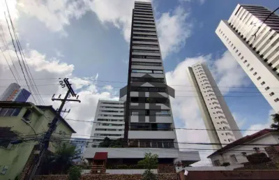 Cobertura duplex de 517m² à venda, com 4 suítes, localizada no rosarinho, recife - pernambuco.
