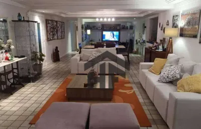 Apartamento de 198m² à venda com 3 quartos (1 suíte), localizado em boa viagem, recife - pernambuco.