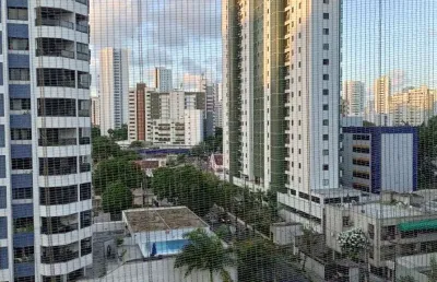 Apartamento de 80m² à venda, com 3 quartos (1 suíte), localizado nas graças, recife - pernambuco.