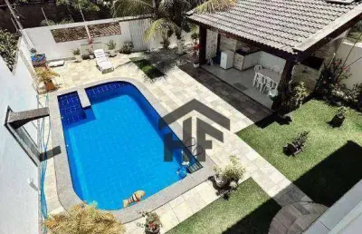 Casa de 220m² à venda, com 5 quartos suítes, localizada no centro, tamandaré - pernambuco.