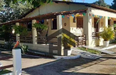Chacara de 3000m² à venda, com 4 quartos (1 suíte), localizada em chã de onça, paudalho - pernambuco.