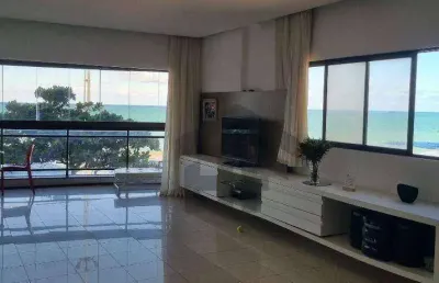 Apartamento de 165m² para alugar ou vender, com 3 quartos suítes, localizado em boa viagem, recife - pernambuco.
