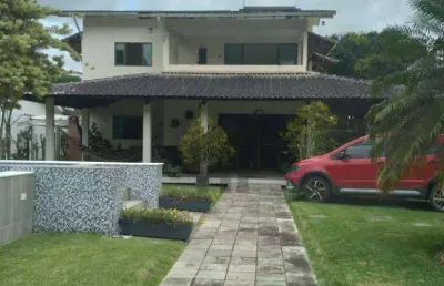 Casa duplex de 340m² à venda, com 6 quartos, localizada em aldeia, camaragibe - pernambuco.