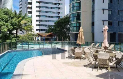 Apartamento de 137m² à venda, com 4 quartos (3 suítes), localizado em boa viagem, recife - pernambuco.
