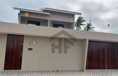 Casa de 200m² à venda, com 3 quartos, localizada em são josé da coroa grande - pernambuco
