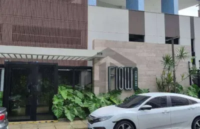 Apartamento de 47m² para alugar, com 2 quartos (1 suíte), localizado em boa viagem, recife - pernambuco.