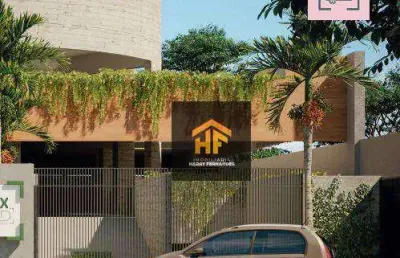 Flat de lançamento com 1 quarto, localizado em casa amarela, recife - pernambuco.