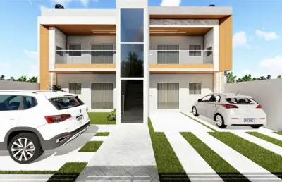 Apartamento com 3 quartos à venda na rua milton seara müller, 932, meia praia, navegantes por r$ 445.000