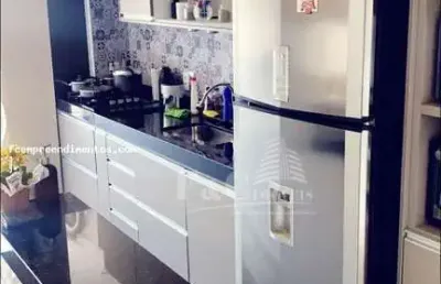 Apartamento para venda em limeira, jardim esmeralda, 2 dormitórios, 1 banheiro, 1 vaga