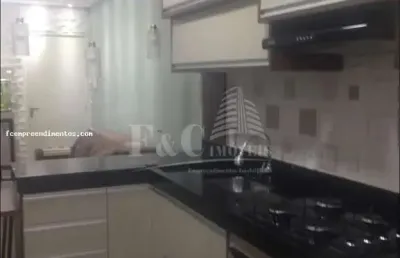 Apartamento para venda em limeira, condominio varanda do lago, 2 dormitórios, 1 banheiro, 1 vaga