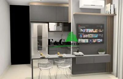 Apartamento para venda em ribeirão preto, vila monte alegre, 2 dormitórios, 1 suíte, 1 banheiro, 1 vaga