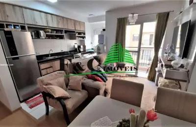 Apartamento para venda em santa bárbara d`oeste, cidade nova, 2 dormitórios, 1 banheiro, 1 vaga