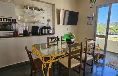 Apartamento para locação em ubatuba, toninhas, 4 dormitórios, 3 banheiros, 1 vaga