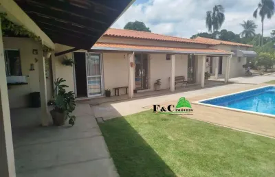 Chácara condomínio para venda em limeira, loiolas, 3 dormitórios, 3 banheiros, 4 vagas