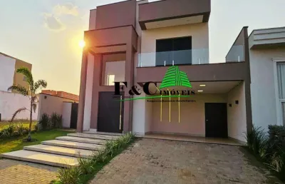 Casa em condomínio para locação em limeira, residenciais fazenda itapema, 3 dormitórios, 3 suítes, 5 banheiros, 2 vagas