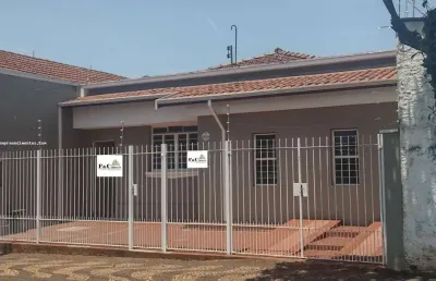 Casa para venda em cordeirópolis, centro, 3 dormitórios, 1 banheiro, 2 vagas