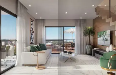 Apartamento de 80m² com 2 quartos 1 suíte e 1 vaga no juvevê