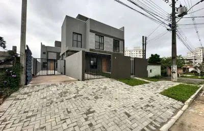 Sobrado novo geminado de 145m² com 3 quartos 1 suíte e 1 vaga no lindóia