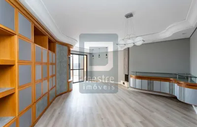 Cobertura duplex de 130m² privativos com 2 suítes e 2 vagas no bigorrilho