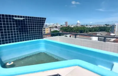 Cobertura com 3 quartos para alugar na Rua Bancário Amaury de Sousa, Bancários, João Pessoa