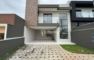 Casa com 3 dormitórios à venda, 166 m² por r$ 890.000,00 - loteamento morada das flores - cambé/pr