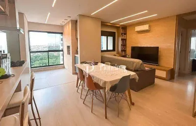 Apartamento com 2 dormitórios à venda, 81 m² por r$ 770.000 - gleba palhano - londrina/pr