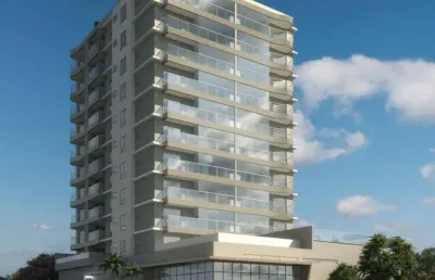 Apartamento 3 quartos frente mar no centro de navegantes