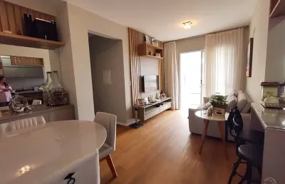 Apartamento, 2 quartos e 1 suíte, sacada com churrasqueira. areias. são josé.