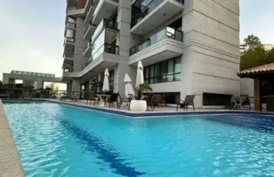 Quarto e sala de alto padrão, praia de armação - salvador / ba