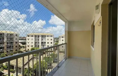 Apartamento 2 quartos com armários para venda no condomínio arboris em lauro de freitas - ba
