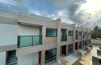 Casa duplex para venda com 2 suítes - mata de são joão - imbassaí bahia