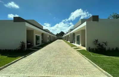 Casa em condomínio fechado com 3 quartos à venda na Rodovia BA-099 - Estrada do Côco, Abrantes, Camaçari