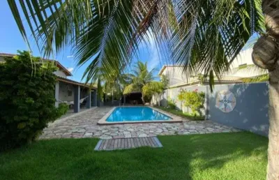 Casa 4 suítes mais depedência completa em condominio parque de jauá - camacari-ba