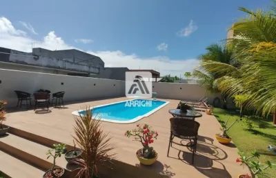 Barra do jacuípe - casa 4 quartos - 198m2 - camaçari - ba