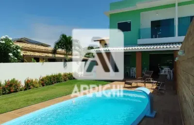 Barra do jacuípe - casa 4 quartos - 140m2 - camaçari - ba